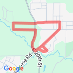 Elemntary School 5K route map
