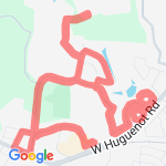 8 mile loop - near RMS route map