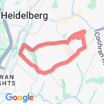 Bower Hill/Scrubgrass route map
