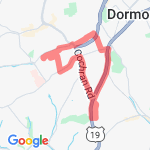 Washington Road Loop route map