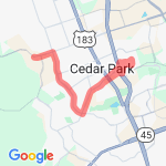 half marathon round trip route map