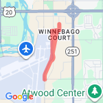 Work Falcon route map