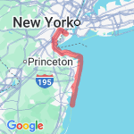 Hurricane Sandy Part 2 route map