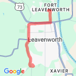 Run Home 10K route map