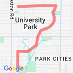 DCC via westwick route map