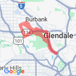 Live Steamers figure 8 route map