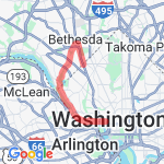 15 Mile Crescent/Georgetown route map