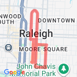 Raleigh 2 route map
