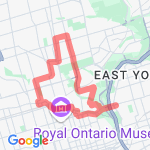 Uptown Scenic route map