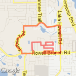 Dommerich 1 route map
