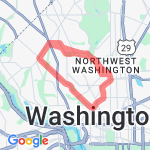 Kenyon Cathedral 7/8 route map