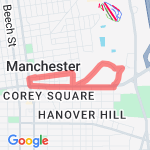 Up hill down route map