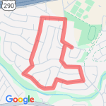 Westcreek-Small route map