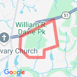 Strawberry Road Looop route map