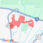 11 mile course route map