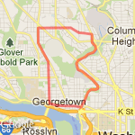 Georgetown Loop route map