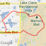 University route map