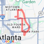 the beltline, via old loft  route map