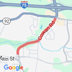 Nice lttle run route map