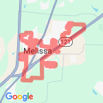 Melissa Marathon Rough route map