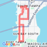 13.58 mile Route  route map