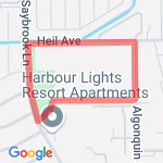 Harbor view route map