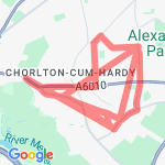 Whalley Range route map