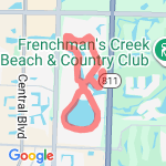 average run route map