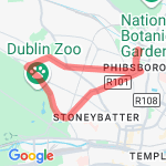 Phibsboro to Park and Back route map