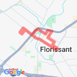 4 Mile Run route map