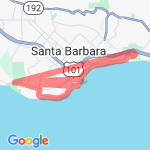 Los Patos to Elings Park and Back route map