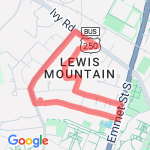 Thomson-Bollingwood-LewisMt route map