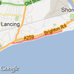 coastal path run route map