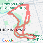 Humber Downside-Upside Loop route map