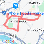 6.77 miles route map