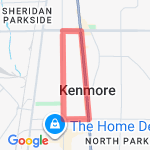 sheridan/kenmore route map