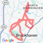 10 mile ccity, lanier, laftihome route map