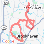 10 mile ccity, lanier, laftihome route map