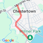 C-town trail route map