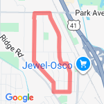 sunny to richfield to park again route map