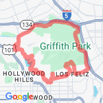 scenic lake hollywood ferndell griffith route map