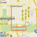 Starter route in DC route map