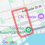 3K Richmond Bathurst Spadina route map