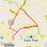 Weekend route route map