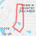 Dads house route map