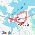 weymouth 7.29 route map