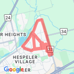 River 4 Miler Run route map