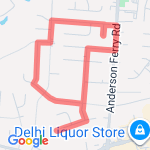 neighborhood loop route map