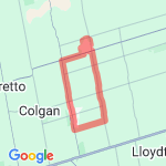 Round the Bay training run route map