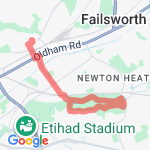 6.7k vale run route map